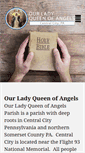 Mobile Screenshot of ladyqueenofangels.org